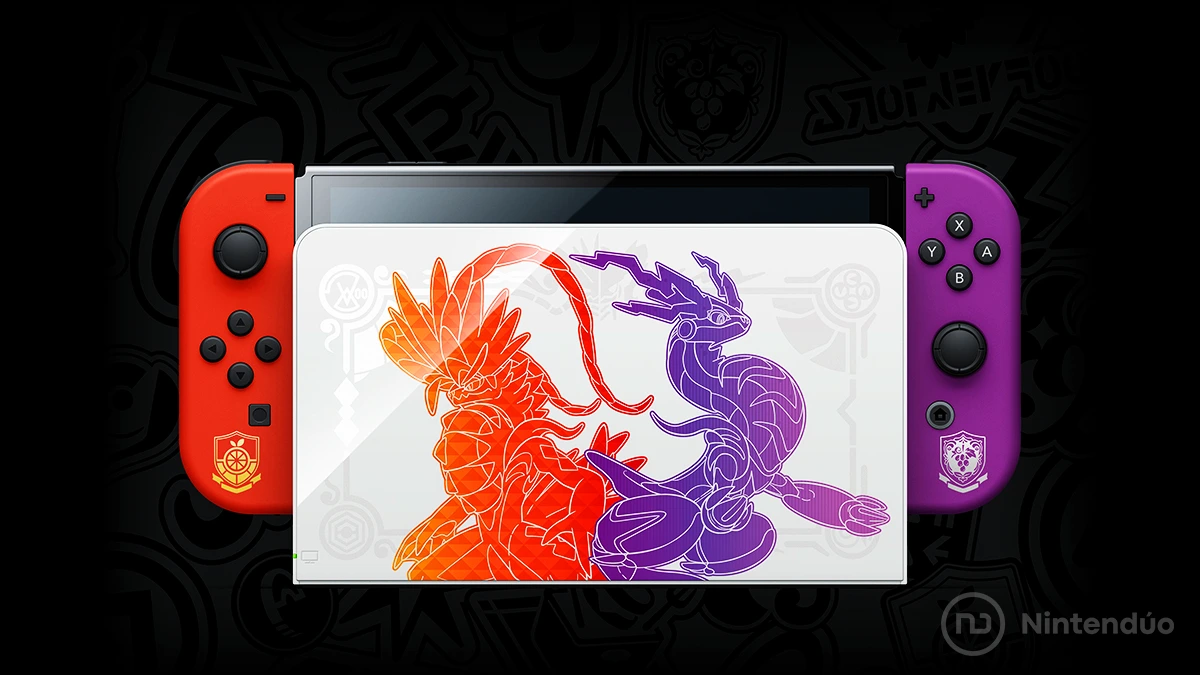 Anunciada la Switch OLED de Pokémon Escarlata y Púrpura