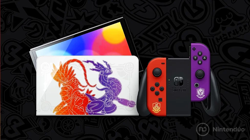 Reservar Nintendo Switch OLED Pokemon Escarlata Purpura