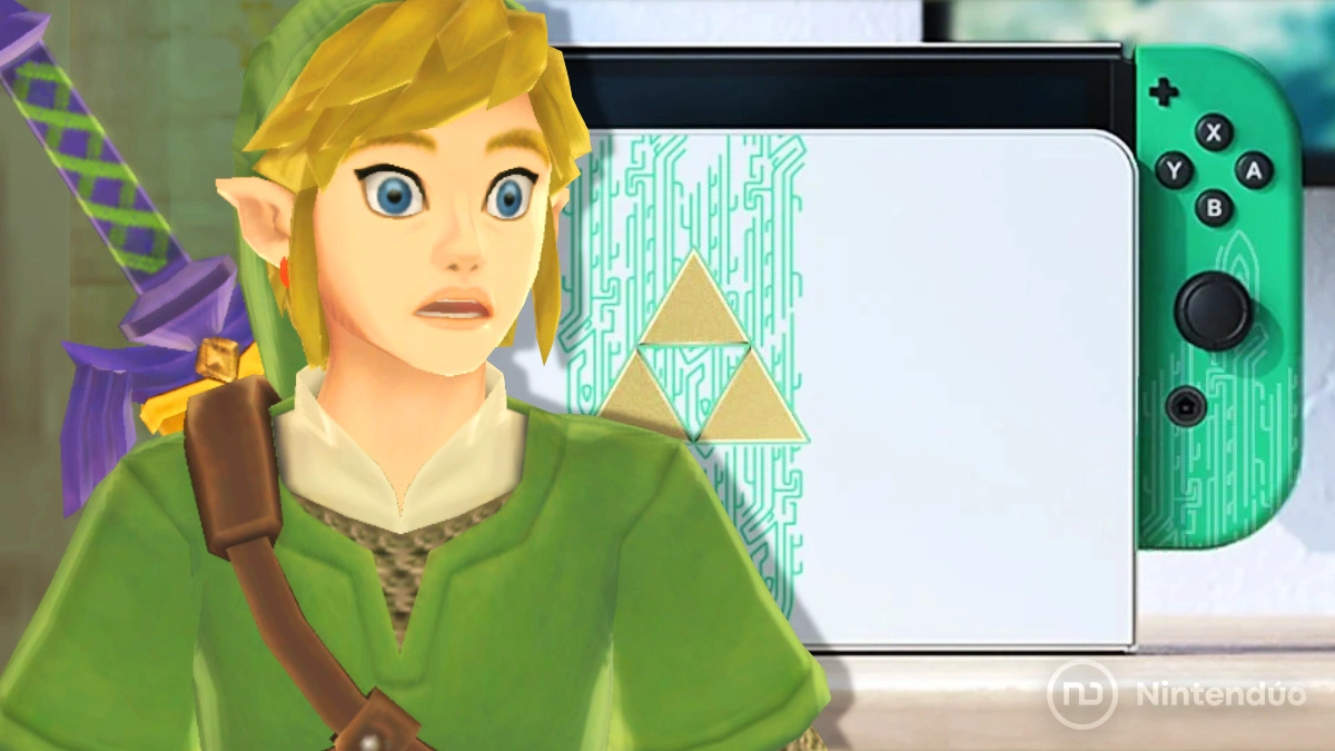 Esta Switch OLED de Zelda Tears of the Kingdom es alucinante