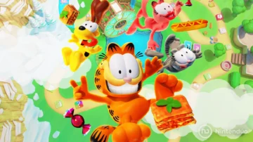 El nuevo juego de Garfield para Switch es como Mario Party