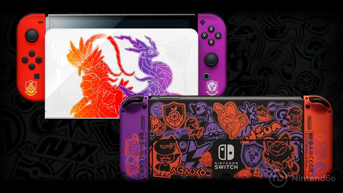 Switch OLED Pokémon Escarlata y Púrpura de oferta a precio reducido