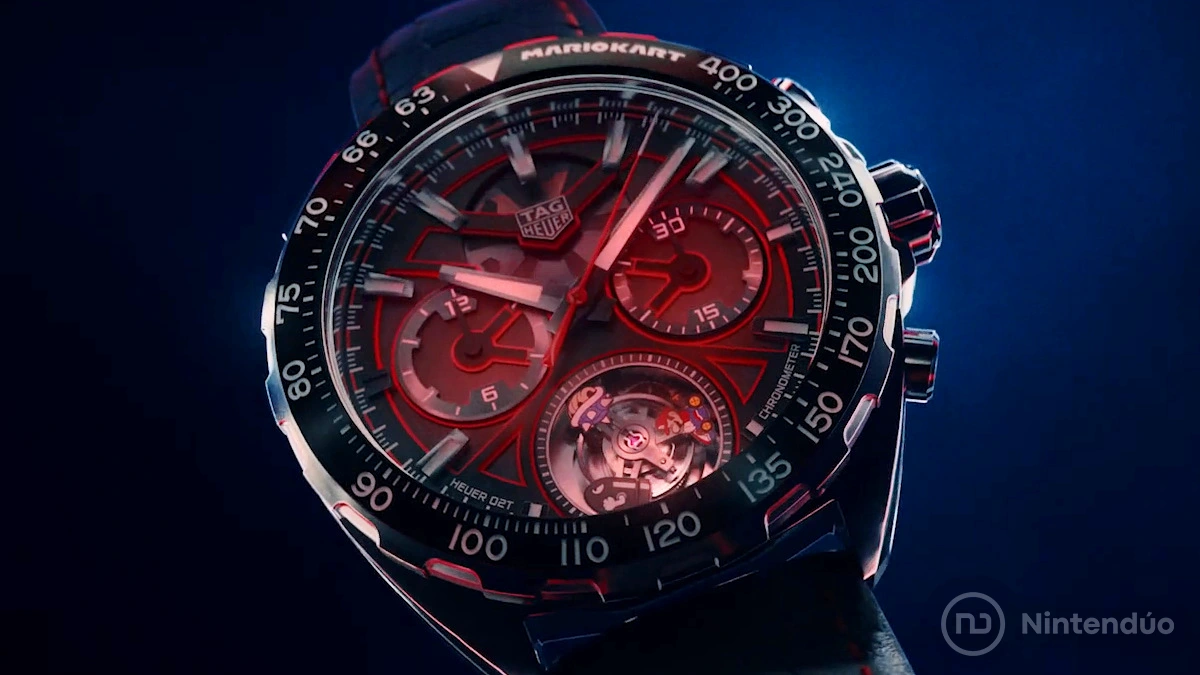 Este lujoso reloj de Mario Kart y Tag Heuer cuesta 24.500 euros