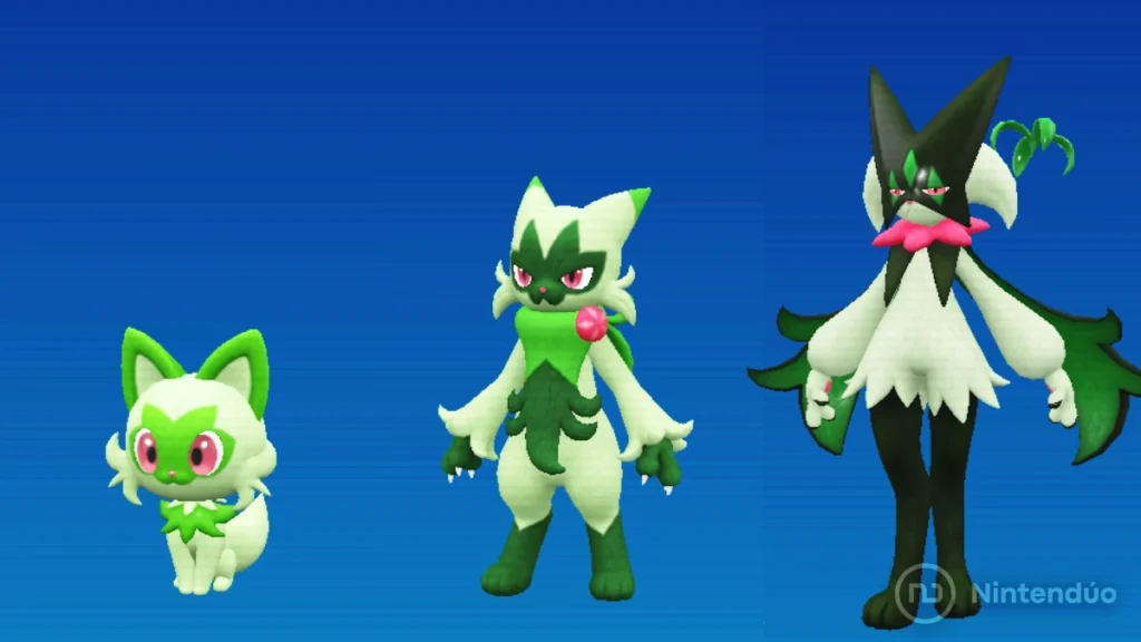 NUEVOS POKÉMON Y COMBINACIONES DE TIPOS EN POKÉMON ESCARLATA Y PÚRPURA 