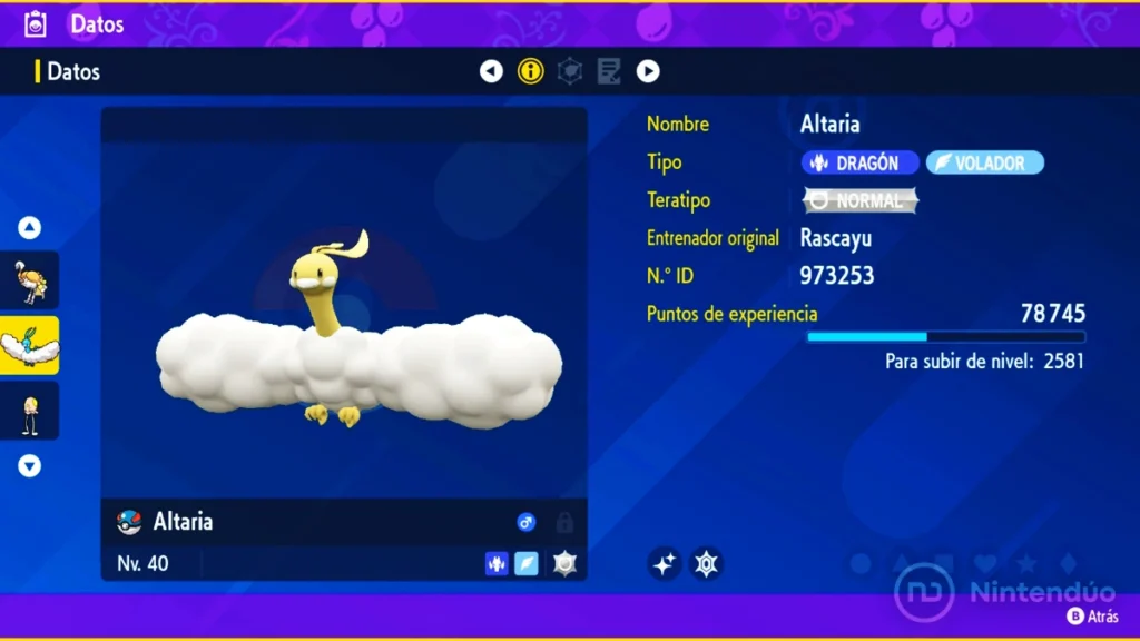 Los SHINY de Pokemon Escarlata y Púrpura son 