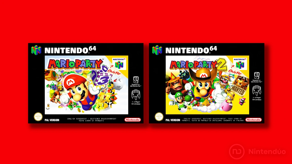 Juega ya a Mario Party 1 y 2 de Nintendo 64 en HD en Switch