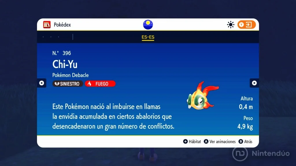 Pokédex Chi-Yu