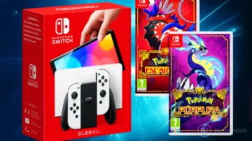 Brutal Renove en GAME: Switch OLED + Pokémon Escarlata o Púrpura por 200 €