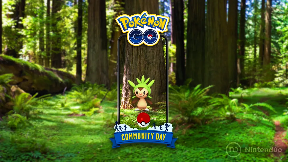 Nuevo evento de pokémon tipo planta en Pokémon GO