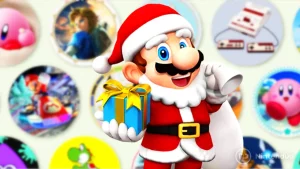Iconos Nintendo Switch Online Antiguos Navidad