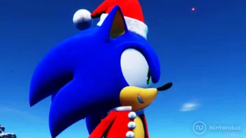 El nuevo DLC gratuito de Sonic Frontiers te viste de Papá Noel