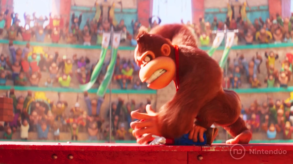 Este detalle del Donkey Kong de Mario La Película desata el furor