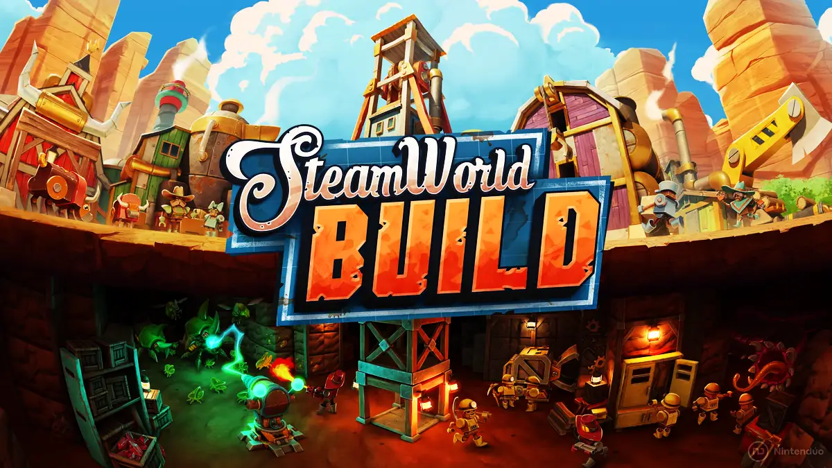SteamWorld Build mezcla mazmorras, gestión de ciudades y vapor