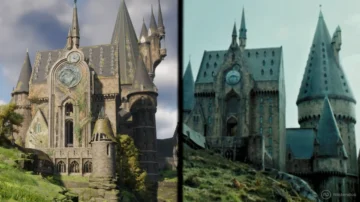Mágica comparativa de Hogwarts Legacy vs películas de Harry Potter