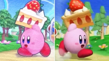 Comparativa de Kirby’s Return to Dream Land en Switch vs Wii