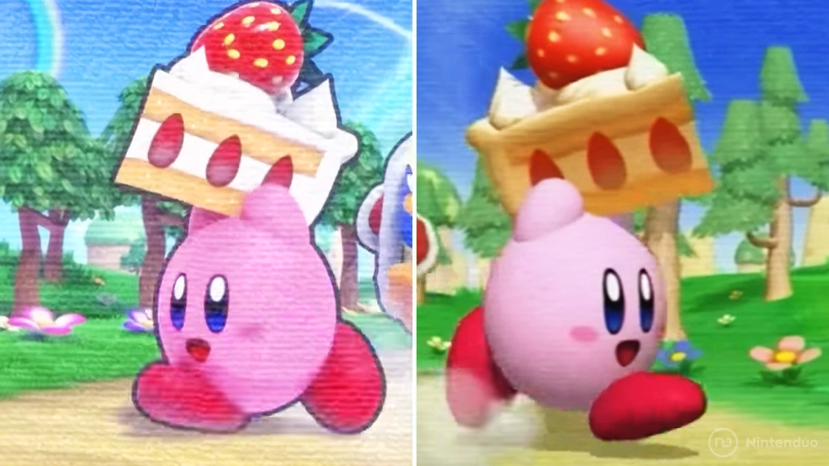 Comparativa de Kirby&#8217;s Return to Dream Land en Switch vs Wii