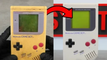 De destruida a nueva: alucina con la reconstrucción de esta Game Boy