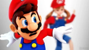 Super Mario Maria Muñeca Destacada