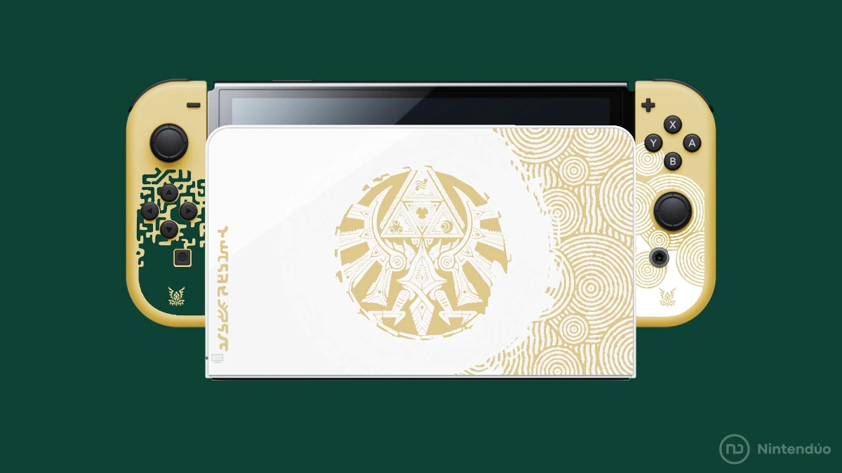 Surgen fotos de la Nintendo Switch Edición Zelda Tears of the Kingdom con mayor calidad