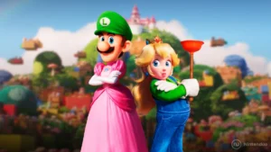 Mario Bros Pelicula Peach Luigi