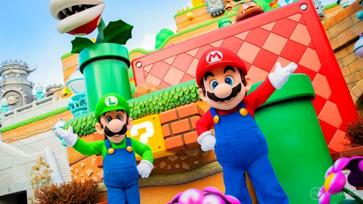 Así logran que Mario y Luigi hablen en los parques Nintendo World
