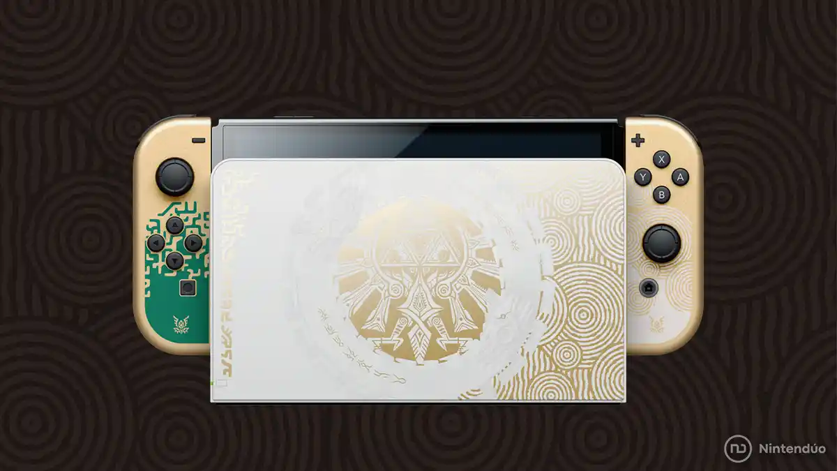 Anunciada la Switch OLED de Zelda Tears of the Kingdom