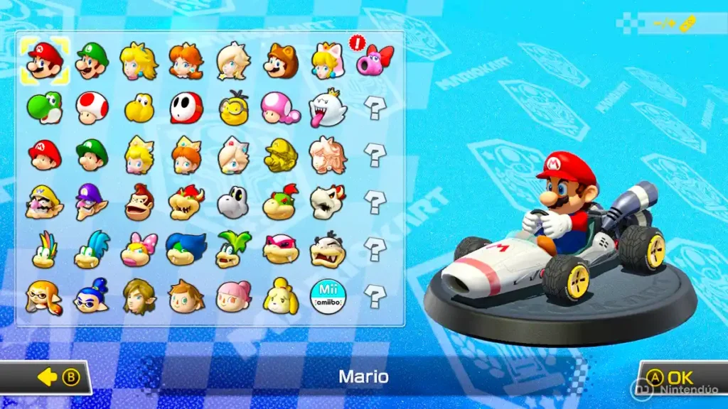 5 nuevos personajes llegarán a Mario Kart 8 Deluxe para Nintendo Switch