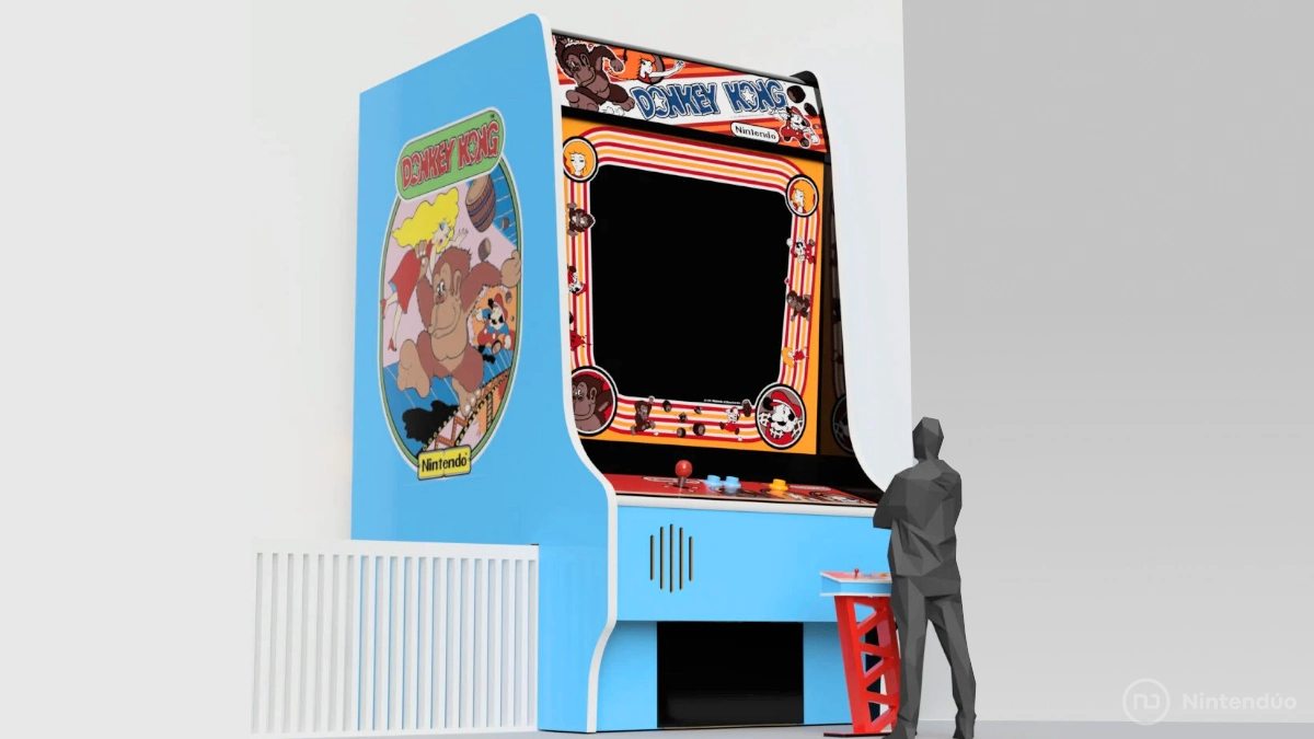Este verano podrás jugar en el arcade de Donkey Kong más grande del mundo