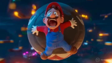 Recrean una de las mejores escenas de Mario Bros La Película en Switch