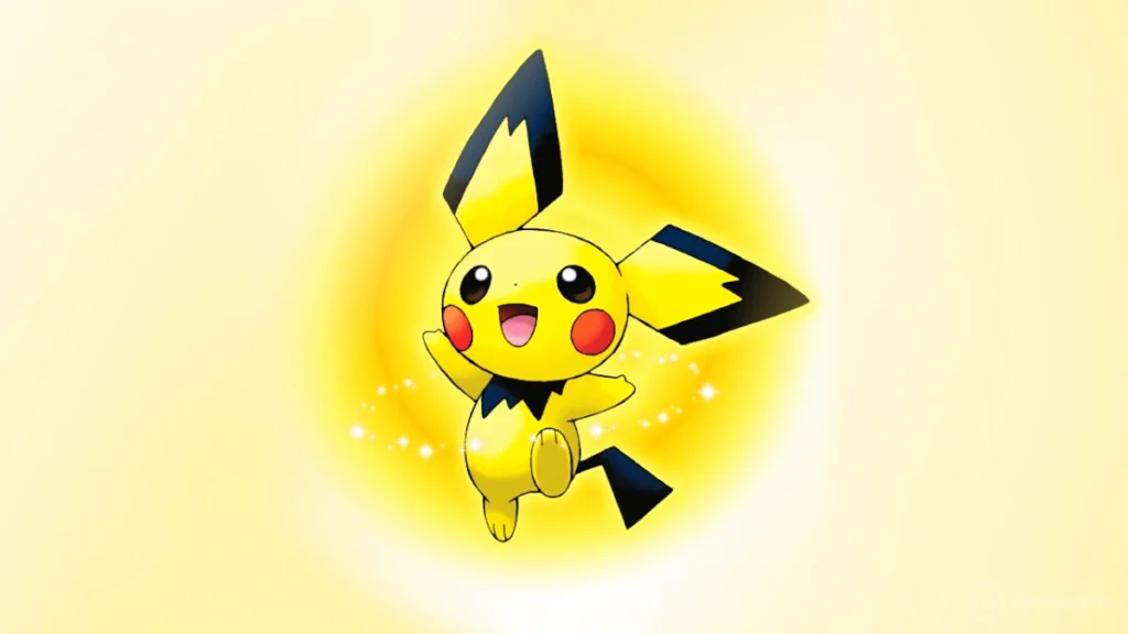 Pichu Shiny Regalo Pokemon Escarlata Purpura