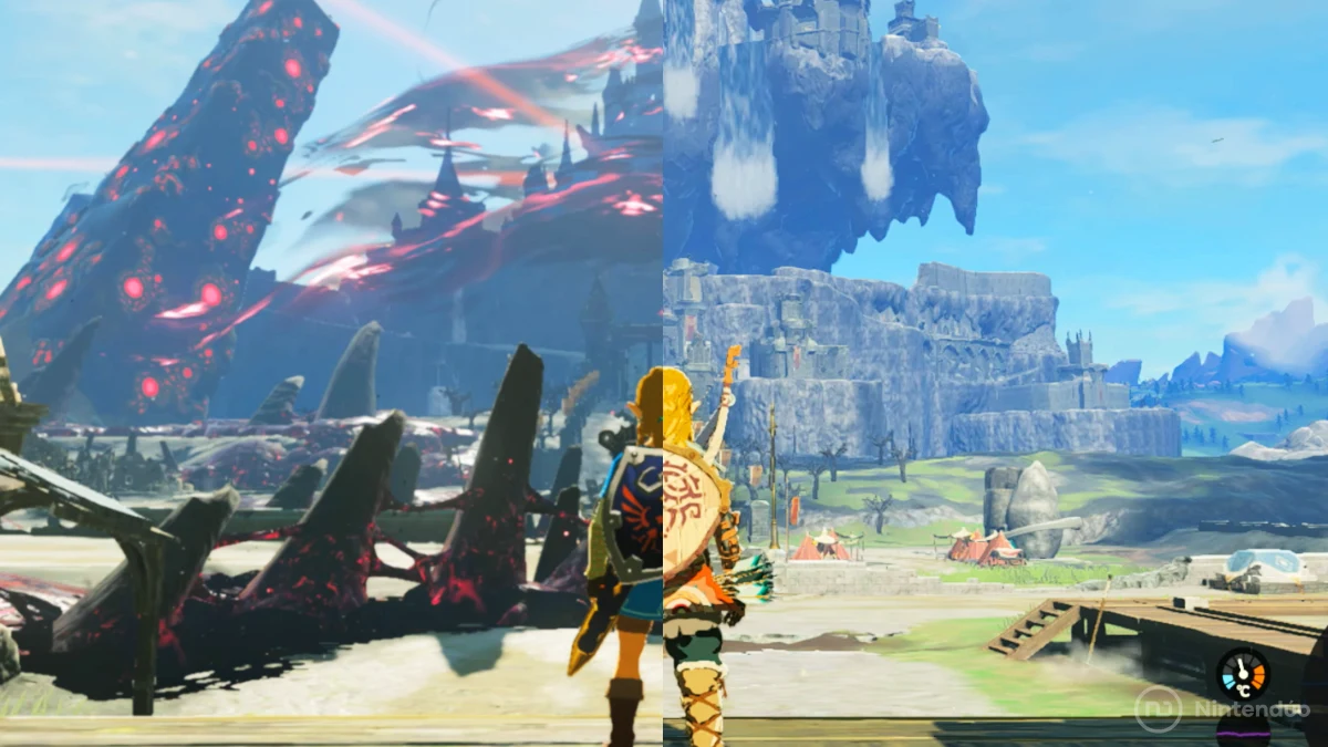 Comparativa Zelda Tears of the Kingdom vs Breath of the Wild: gráficos y rendimiento