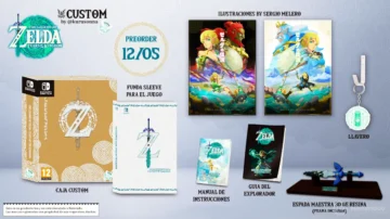 Esta edición especial alternativa de Zelda Tears of the Kingdom estará disponible muy pronto