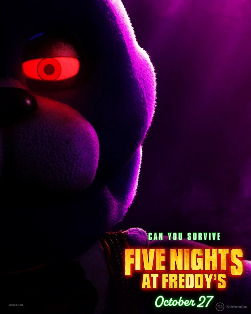 Poster Bonnie the Bunny FNAF Película