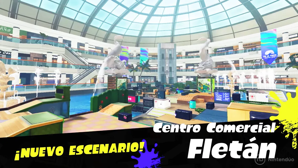 Centro Comercial Fletán Splatoon 3