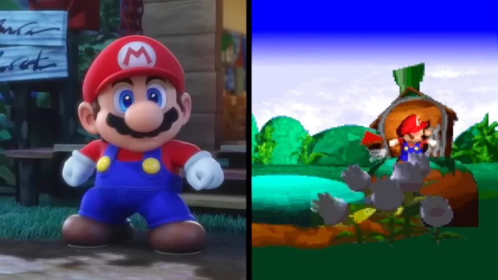 Comparativa Super Mario RPG Switch SNES