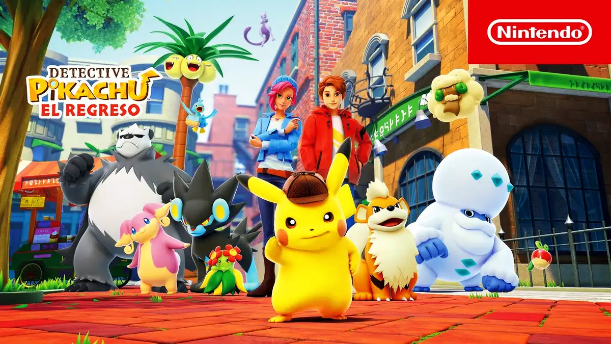 Detective Pikachu El Regreso mezcla Pokémon y Holmes en Switch en octubre