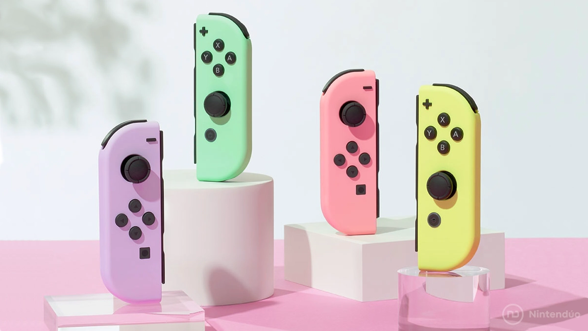 Estos nuevos Joy-Con de Switch en color pastel salen a la venta en junio