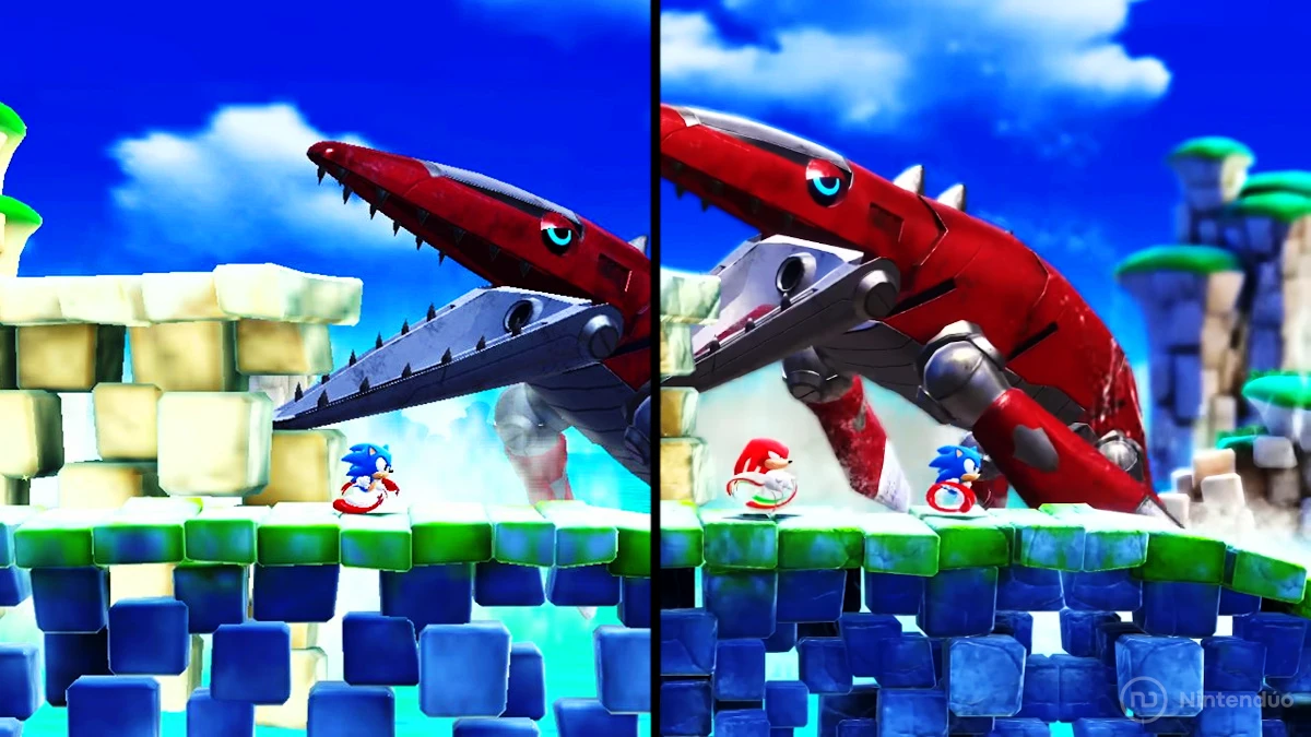 Comparativa de Sonic Superstars en Switch vs el resto de consolas