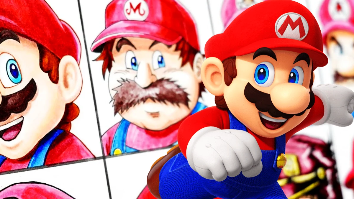 Así sería Super Mario con el estilo de los anime más populares