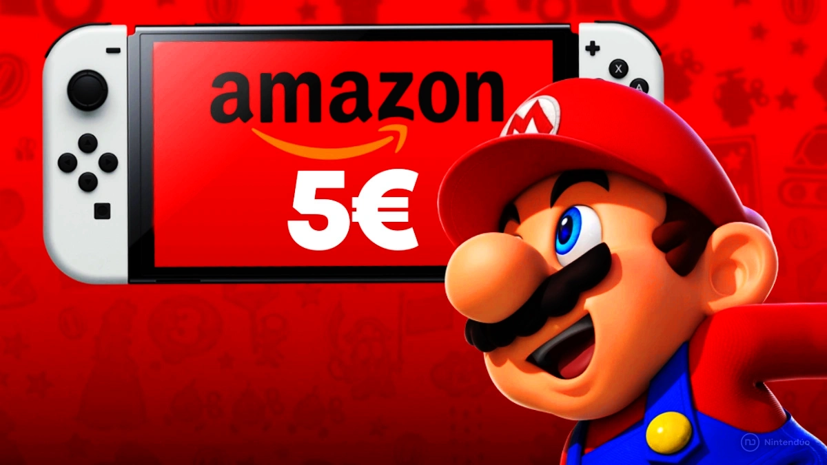 Consigue este cupón de 5 € de Amazon para comprar juegos de Switch más baratos