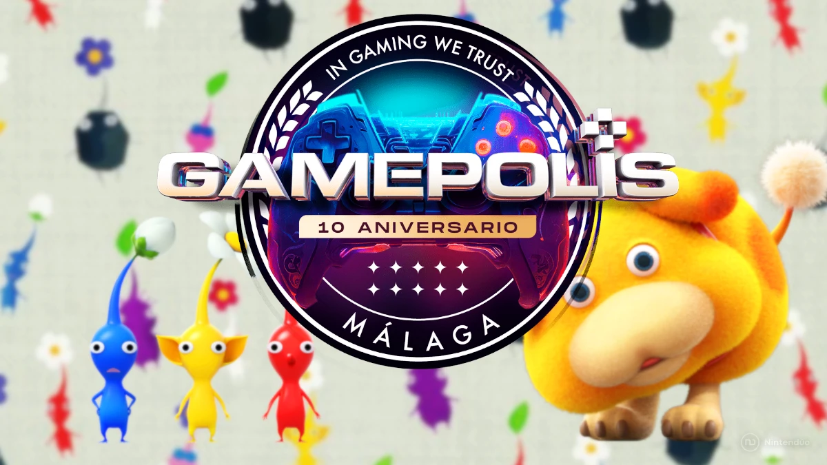 Nintendo invade Málaga para celebrar la Gamepolis 2023 a golpe de Pikmin