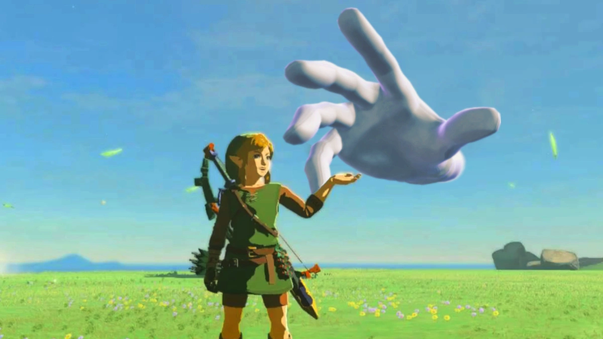 Master Hand Smash Bros Zelda Tears Kingdom