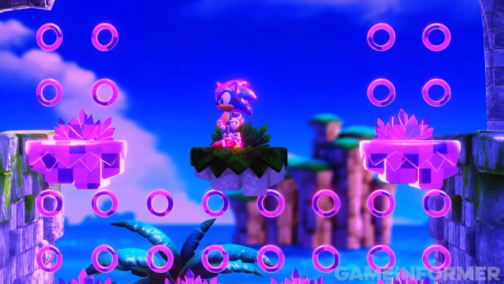 Esmeralda Púrpura Poder Vision Sonic Superstars