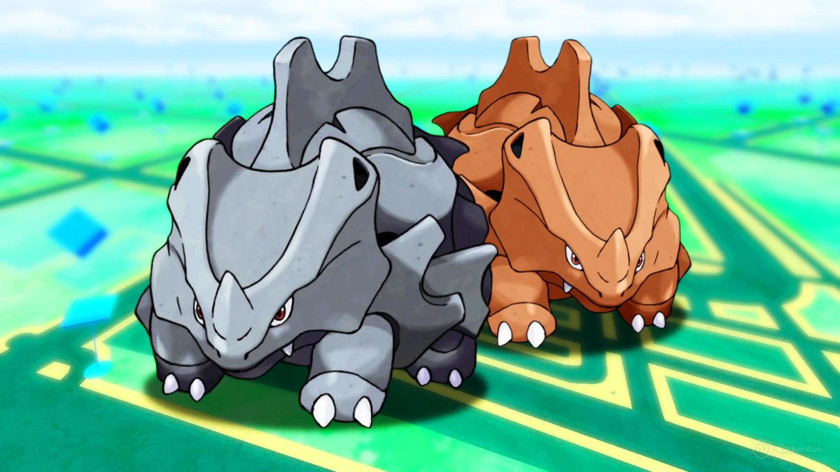 Pokemon GO Hora Destacada Rhyhorn Shiny