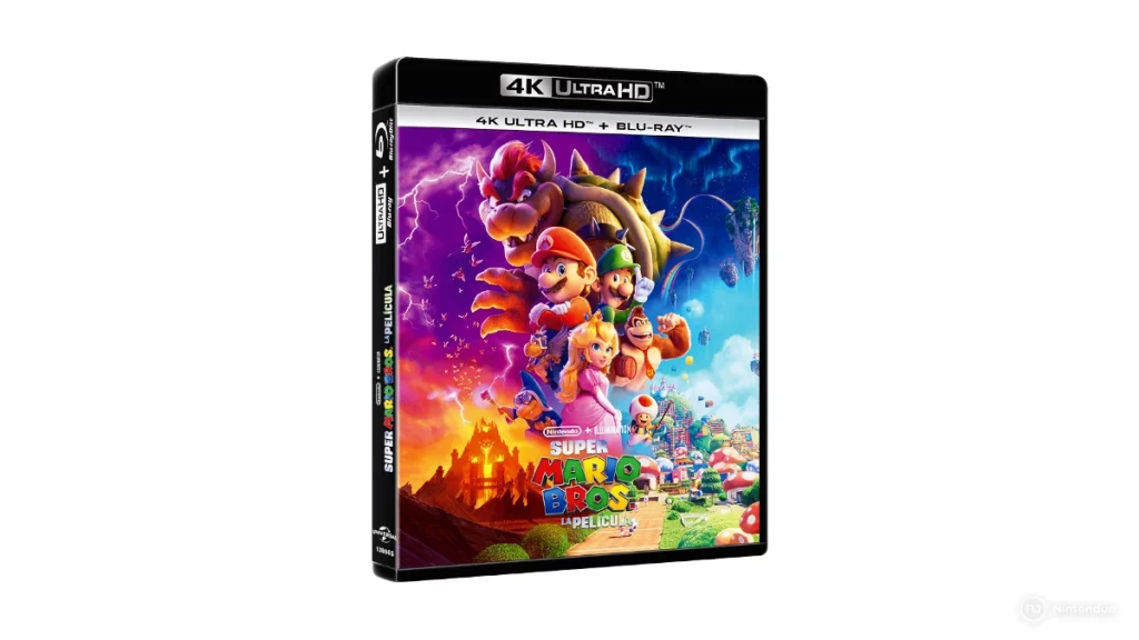 Super Mario Bros La Pelicula 4K UHD Blu Ray