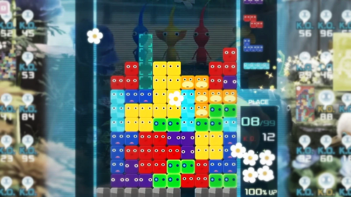 Tetris 99 Pikmin