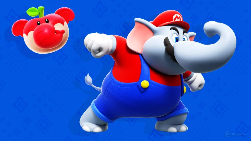Mario Elefante - Super Mario Bros Wonder