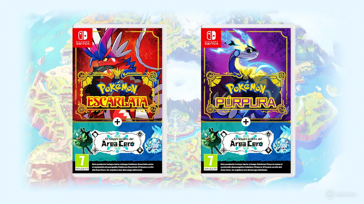 Anunciado pack de Pokémon Escarlata y Púrpura + DLC en físico: fecha y detalles