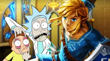 Zelda Breath of the Wild se cuela en la nueva temporada de Rick & Morty