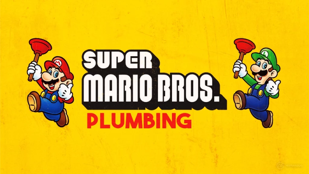 Carpeta Super Mario Bros Plumbing