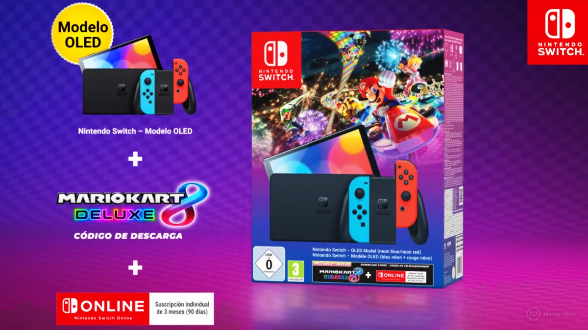 Anunciado pack de Nintendo Switch OLED rebajado hasta 110 €: fecha, precios y detalles